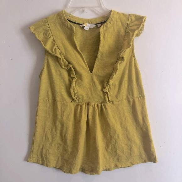 Boden Tops - BODEN Sleeveless Ruffle Cotton Knit TOP 4